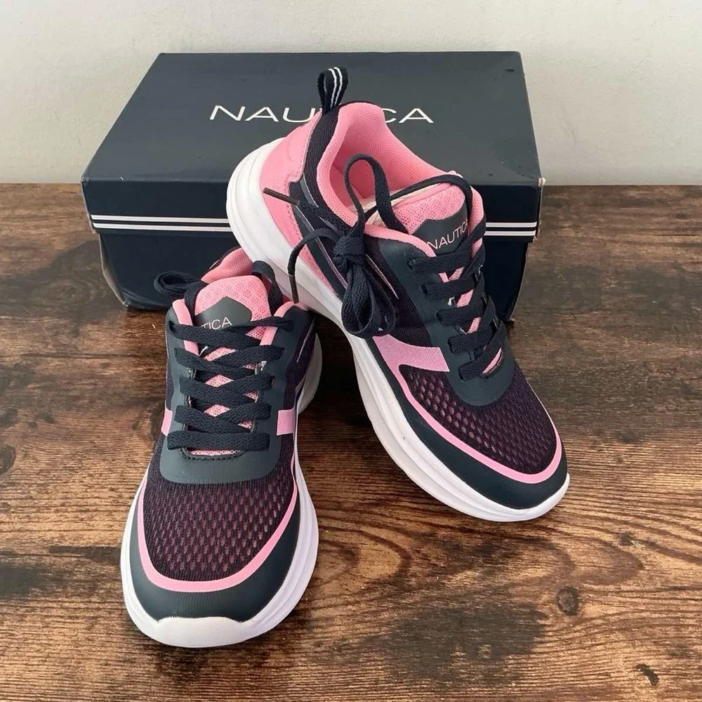 Nautica Little and Big Girls Galey Athletic Sneakers - Picture 6 of 8